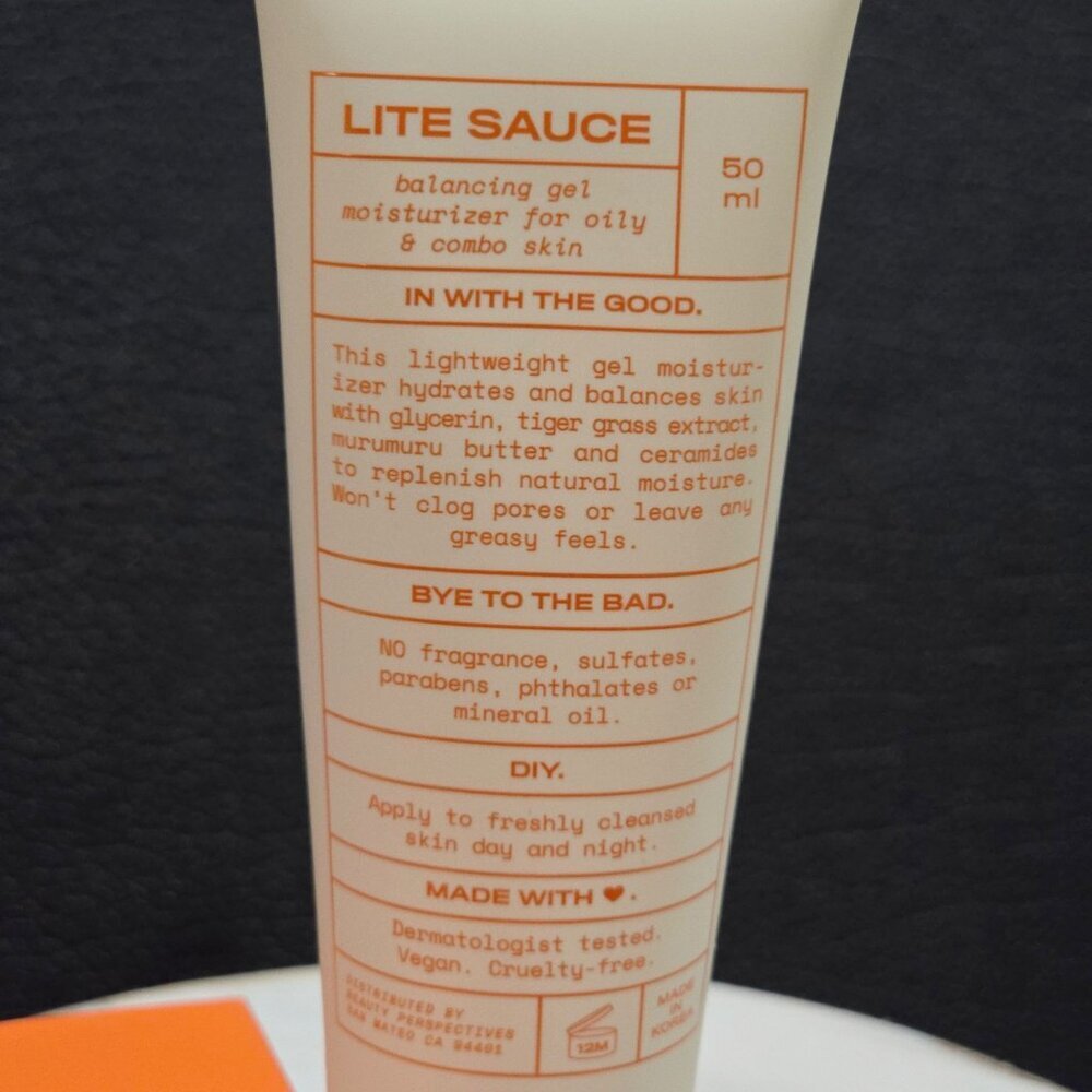Item Beauty ✦ Lite Sauce Moisturizer 50ml Gel Hydrator ✦ Oily & Combo Skin Vegan - Picture 4 of 8